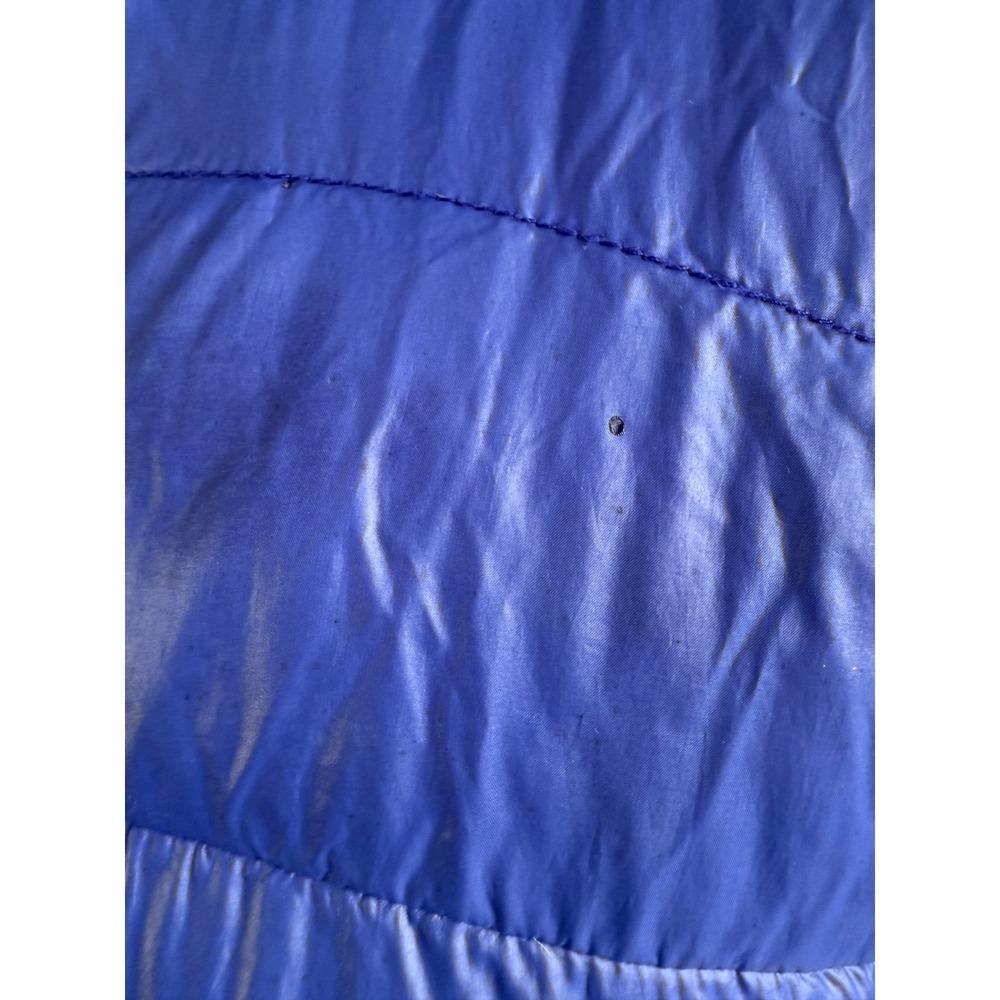 Active Basic Blue Lightweight Hooded Puffer Down … - image 3